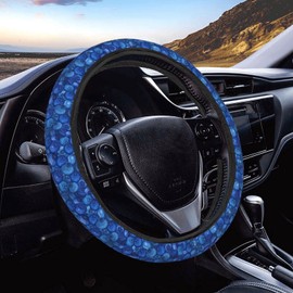 FeHuew Cute Juicy Blueberry Steering Wheel Cover for Women, Girls 15 inch Universal Auto Car Anti Slip Wrap Steering Wheel Covers Fit for Vehicles, Truck,SUV