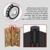 YAGU 3 Pack 4'' Door Hinges Antique Brass 4 x