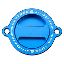 Tusk Aluminum Oil Filter Cover Blue For KTM 1390 Super Duke R EVO 2024