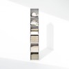 Furinno Luder 6-Tier Multipurpose Clothing & Closet Storage Organizer Shelf,