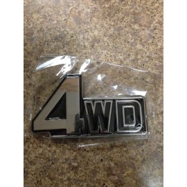 Aftermarket 81-90 Toyota Land Cruiser Fj60, Fj62, Bj60 Rear 4wd Emblem