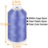 New brothread - Single Huge Spool 5000M Each Polyester Embroidery