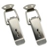 Tegg 2-Pack Spring Loaded Latch Catch Toggle Stainless Steel Safety