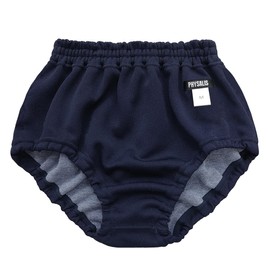 PHYSALIS Bloomers, U-Shaped, Proto Middle Cut, School Sales, School Gymnastics Clothes, Dark Blue, L