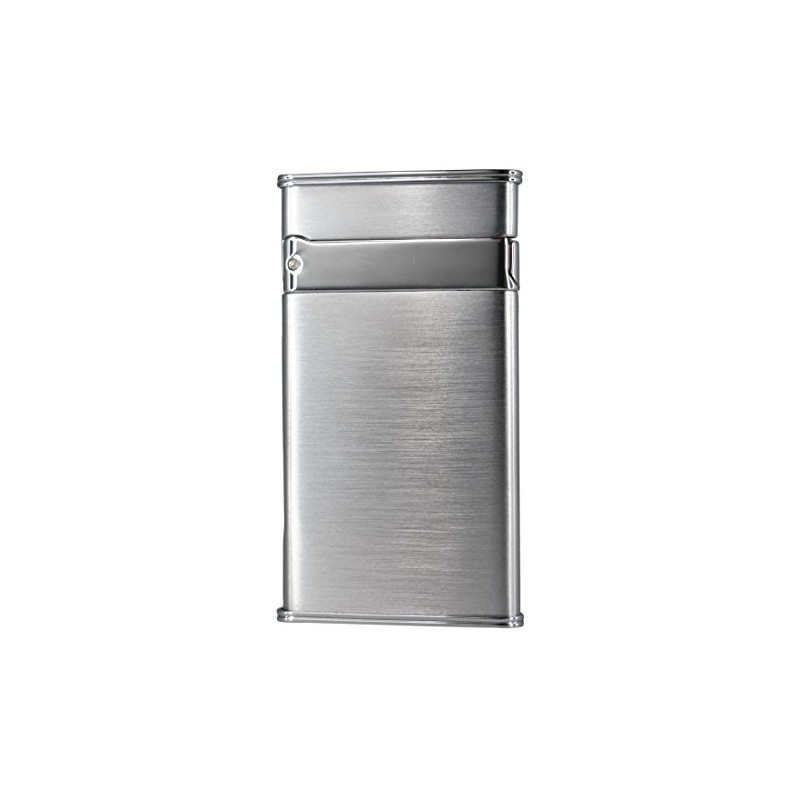 Visol Caseti Flaco Ultra-Thin Silver Torch Flame Cigar Lighter