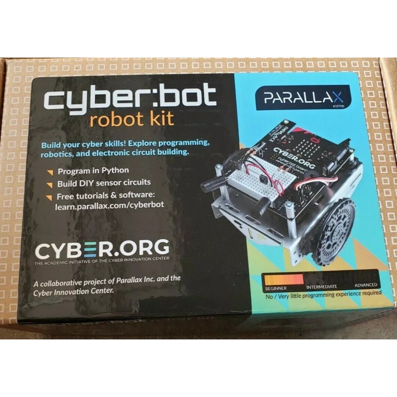 PARALLAX Cyber:Bot Robot Kit --NICE