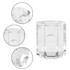 DONOUCLS Crystal Candle Holders Pack of 2, Clear Crystal Tapered