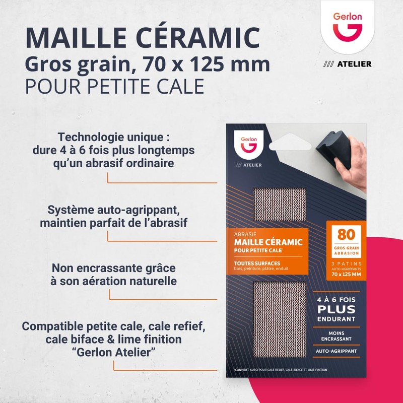 ADRMSG Super Resistant Abrasive - Set of 3 Grits 70