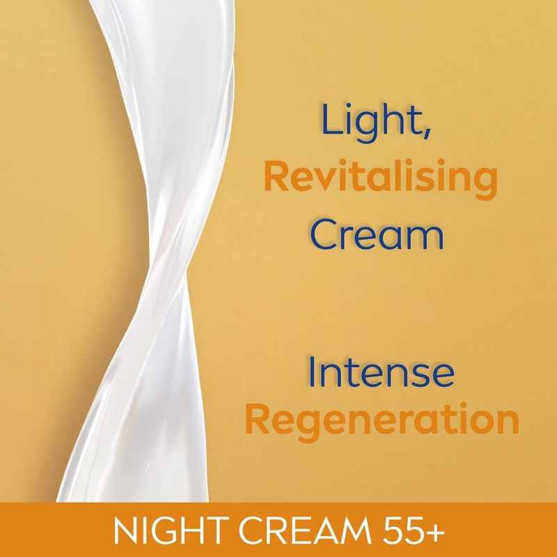 NIVEA Anti-Wrinkle + Revitalising Night Cream 55+ 50 ml