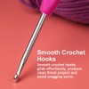Totofy Crochet Hook 3.5 mm, Ergonomic Crochet Hooks with Soft