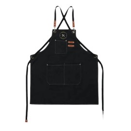 Simply Henry's Heavy Duty Canvas Work Apron (Black)