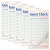 FMP Brands Guest Check Books for Servers, Server Note Pads