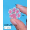 Plifal Xray Markers with Lead Initials Paw - X-ray Markers