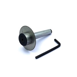 Slitting/Slotting Saw Holder with Circular Saw Blade Precision Quality Engineering Accessories Rotary Table Milling Vice Vise Machine Tools ((SHANK 2MT (M10 X 1.5)))