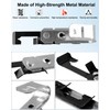 QNHEAY 100 PCS J Hooks Cable Support with Bat Wing，3/4