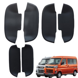 JXCARSIOJP Atley Hijet Cargo S700V S710V 2021(R3).12 - Door Knob Under Cover Protector Protective Scratch Resistant (Black)