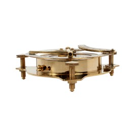 Brass Sundial Compasses (Triangle, 4")