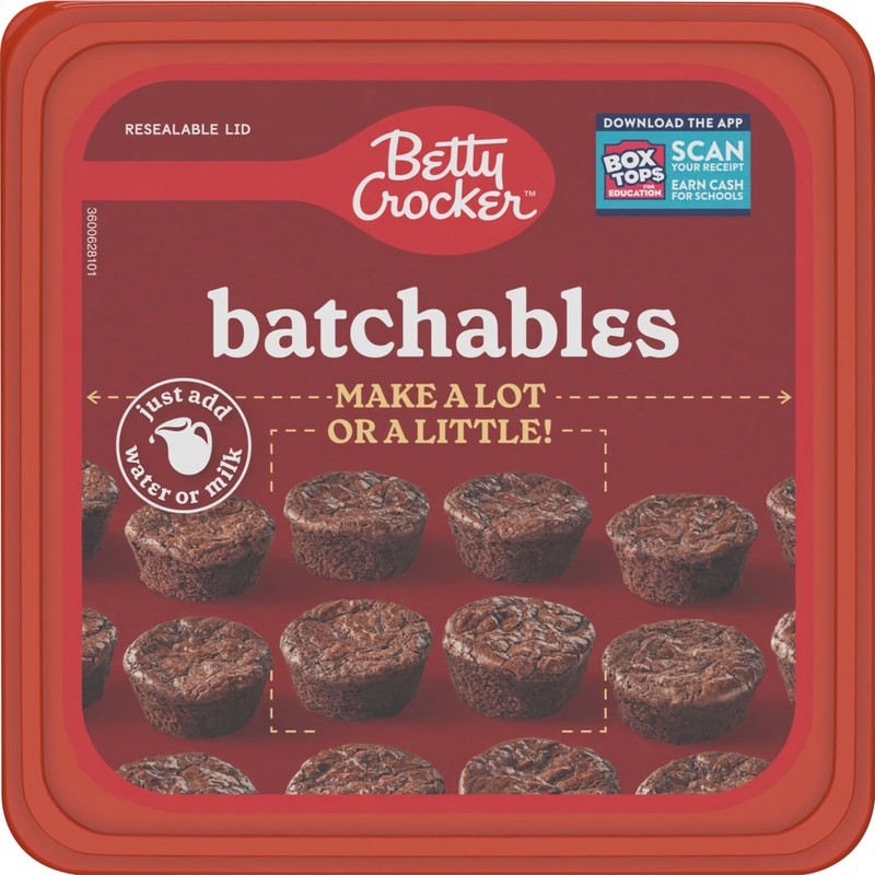 Betty Crocker Batchables Fudge Brownie Mix, Mix and Bake 4