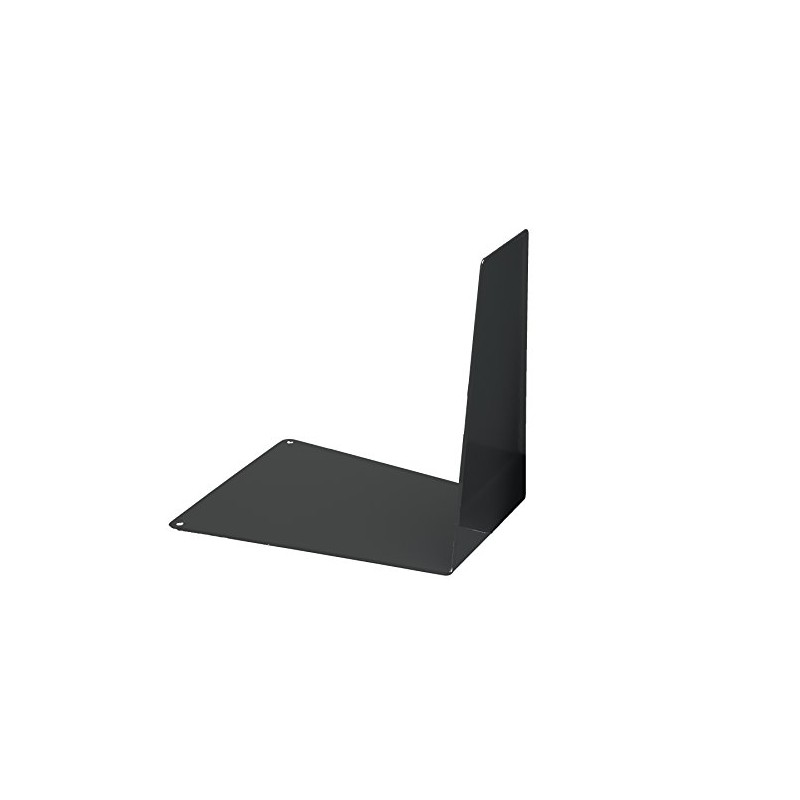Alco-Albert Book Ends Metal 120X140X145 mm, Tapered, 1 Pair Black