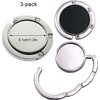 3 PCS Foldable Purse Hook Floding Handbag Hanger Premium Women's