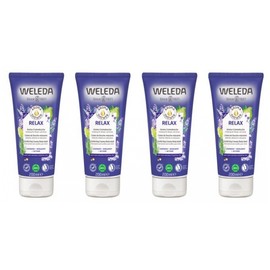 Weleda Relax Comforting Creamy Body Wash 4 x 200ml