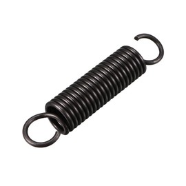 sourcingmap Extension Spring - 2.5mm Wire Dia , 18mm OD , 90mm Free Length Spring Steel Small Dual Hook Tension Spring