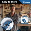 Ufixed 3/8” Pressure Washer Hose 25FT 4000psi,Rubber Hose,Quick Connect,360° Swivel,Kink-resistant,Heavy