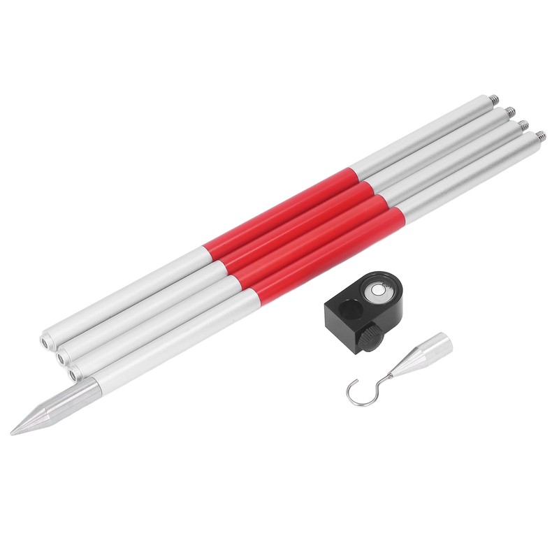 Prism Pole 4 Section Universal 1/4in Thread Aluminum Alloy Total