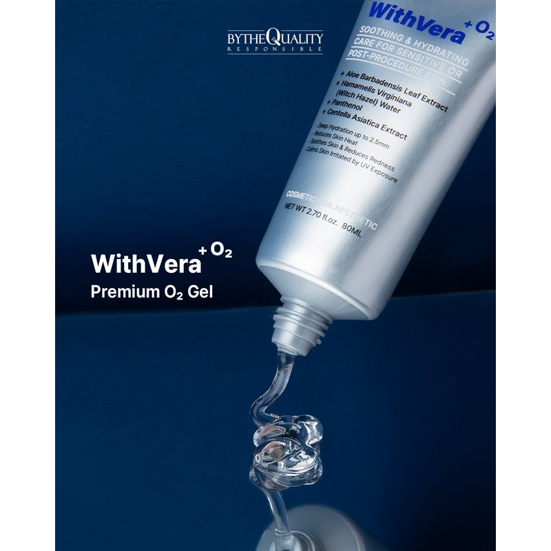 By the Quality With Vera Soothing Gel 80ml, 1 unit