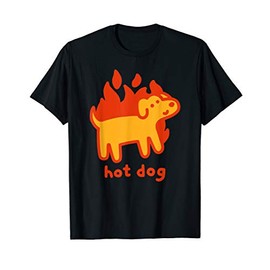 Cute Funny Dog Puppy Hot Dog T-Shirt for Men Women Kids