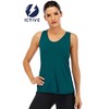 ICTIVE Women's Sleeveless Yoga Workout Tank Top - Mesh Racerback,