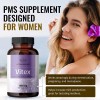 Herbamama Suplemento Vitex Balance Hormonal Para Mujer 100caps Sabor Sin