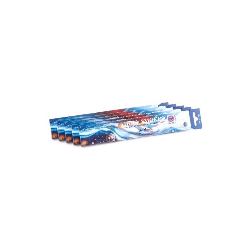 Berk HS-9-P5 Incense Sticks, 5 x Balalaika, Blue Line