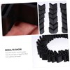 Tofficu 30pcs Shaped Rubber Angle Pads Furniture Protector Caps for