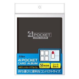 Aclass 4 Pocket Card Album (Black)
