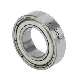 ACROPIX 6800ZZ Deep Groove Ball Bearings P6 10x19x5mm Lubricated Bearings Double Metal Seal Silver Tone Scooter Skateboard Wheel