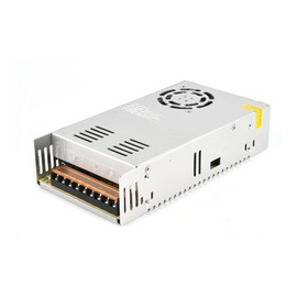 Yasoca - Fuente de alimentación de 24 V 15 A, adaptador universal de transformador de conmutación regulado para tira de luces LED, cámara CCTV y proyecto de computadora con convertidor de CA 110-240 V