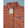 Patagonia Nano Puff Burnished Red Jacket Men's Size Small New