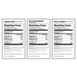 SNOWIE - Premium Shaved Ice Snow Cone Syrup Ready To Use 3 pack (Sugar Free Pack)