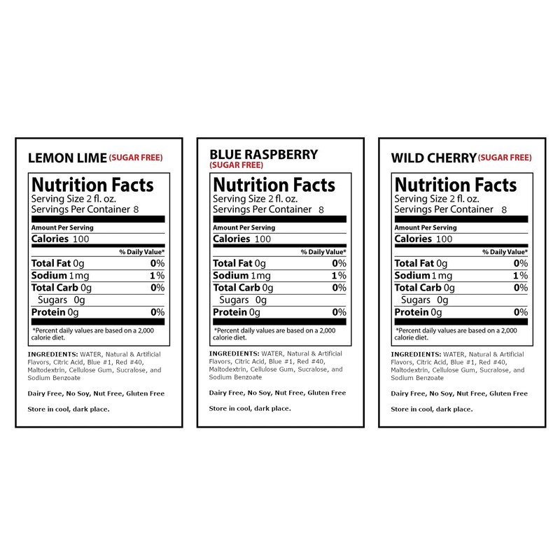SNOWIE - Premium Shaved Ice Snow Cone Syrup Ready To