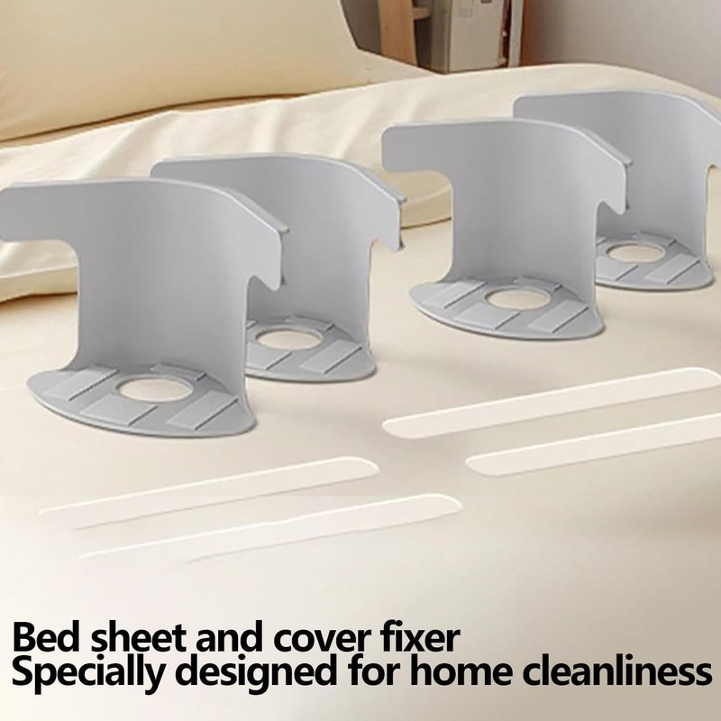 SIDUISDH Fitted Sheet Holder, Bed Sheet Holder to Prevent Slipping,