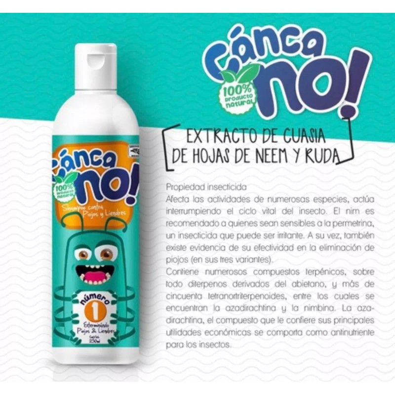 Facial Time Kit 3 Shampoo Anti Piojos Liendres Con Quassia