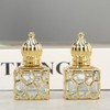 SCOLAND 2pcs Refillable Perfume Bottle Glass Empty Bottle Spray Perfume