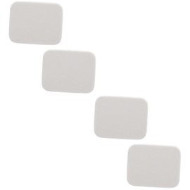 Minkissy 4pcs Dual-sided Makeup Sponge for Liquid Powder Application Versatile Dry and Wet Cosmetic Puff with Travel Case for Foundation and Blush