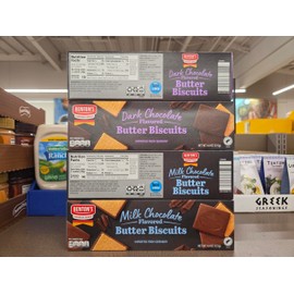 Specially Selected Butter Cookie Coated with Dark & Milk Chocolate Flavor 4.41oz 125g (Two Boxes)