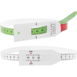 Set de 2 Cintas Métricas para Medición Corporal de Brazo y Cabeza, Flexibles Rebabas, Medidas de 70 CM y 56 CM, Diseñadas para Bebés y en Festivales y Uso Diario