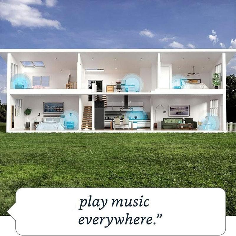Compact Alexa Speaker with Premium Sound , Newest Model for