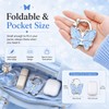 KUNHEHO Purse Hook for Table, Foldable Handbag Hanger for Women,