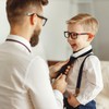 Eshwb Boys Tie Pre-Tied Adjustable Kids Neckties for Age 8-12,