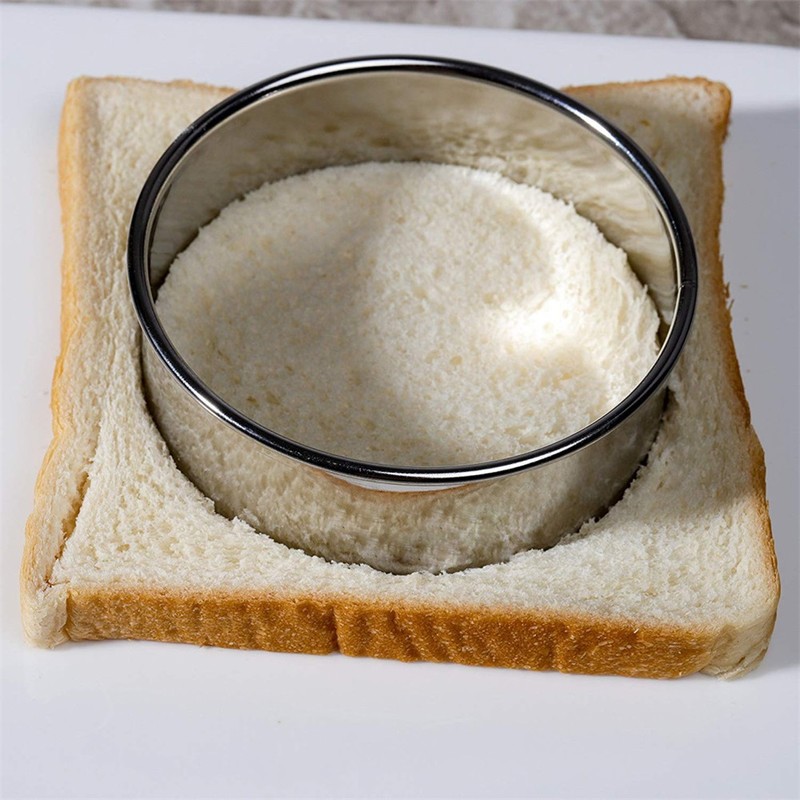 14PCS Round Stainless Steel Open Cutter Round Molds for Mousse